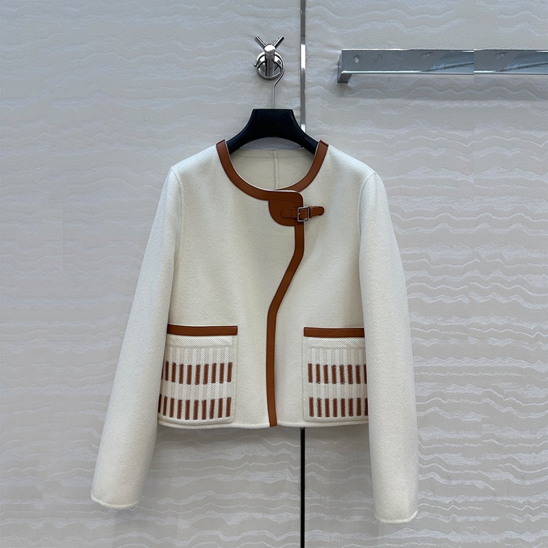 coats women's Designer coats for woman luxurious Outerwear coat jacket top fashionable high-quality French-style double-sided cashmere coat top