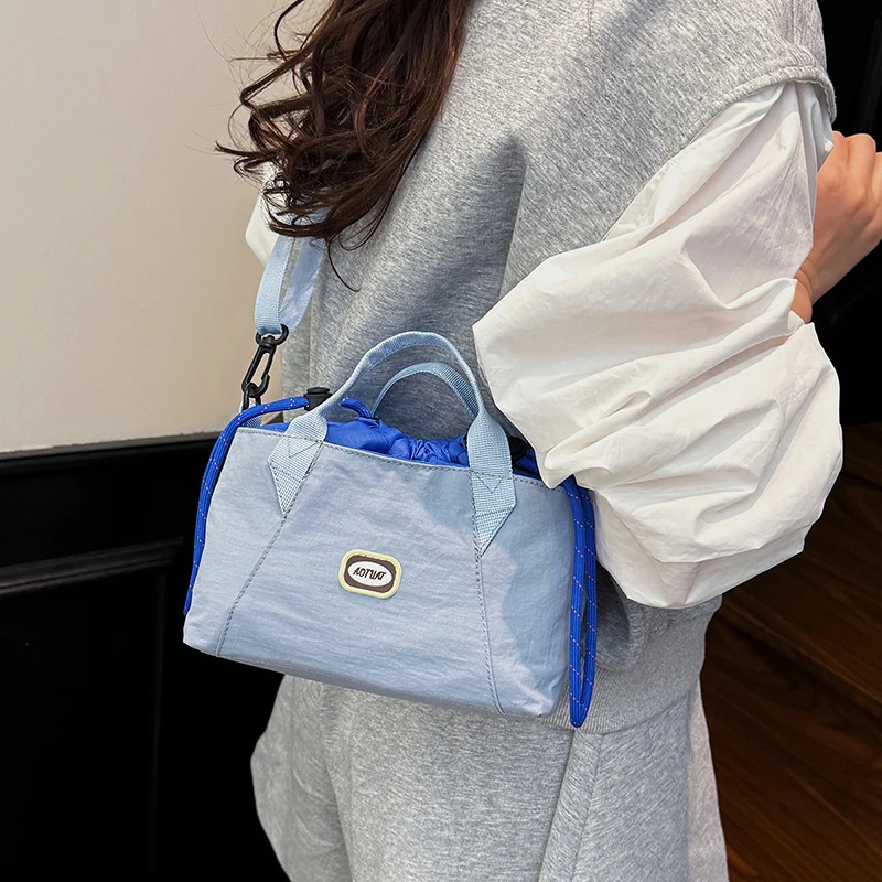 Summer Neutral Trendy Womens Bag Casual Easiest for Match Handbag Waterproof Wear-Resistant Shoulder Crossbody Bag 250801