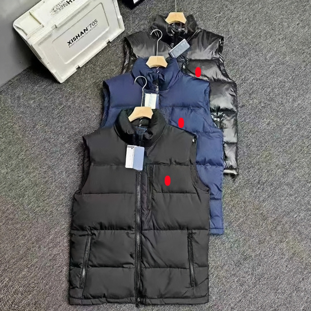 Designer Puffer polo Vest Mens Winter Down polos Vests Unisex Couple Bodywarmer Womens Jacket Sleeveless Outdoor Warm Thick Outwear Clothing M-4XL
