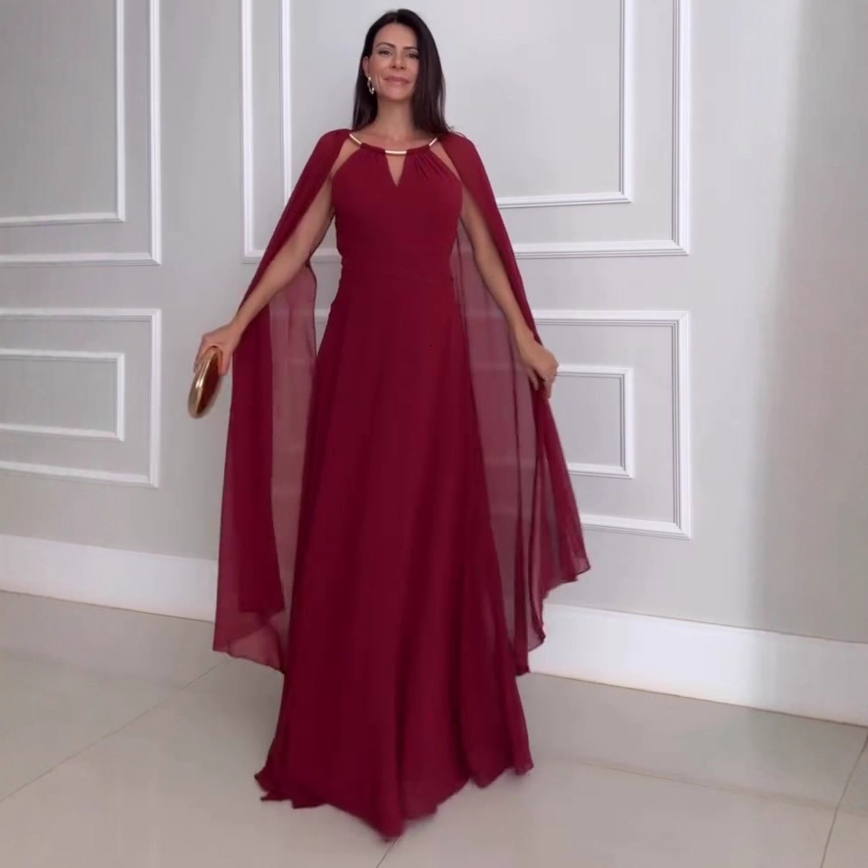 Summer Solid Color Flutter Sleeve Waist-Cinching Fashion Slimming Elegant Long Sleeve Dress for Women 250804
