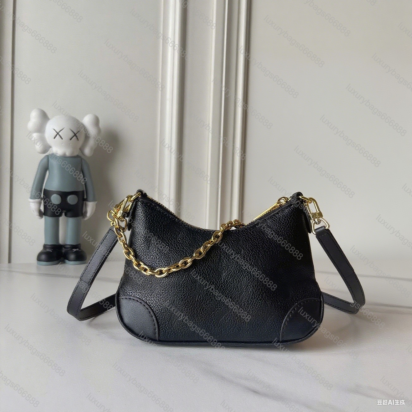 Designer Nano Boulogne Croissant bag M25519 women underarm chain handbag Armpit tote high quality Shoulder crossbody bags Clutch wallet Hobo purse S