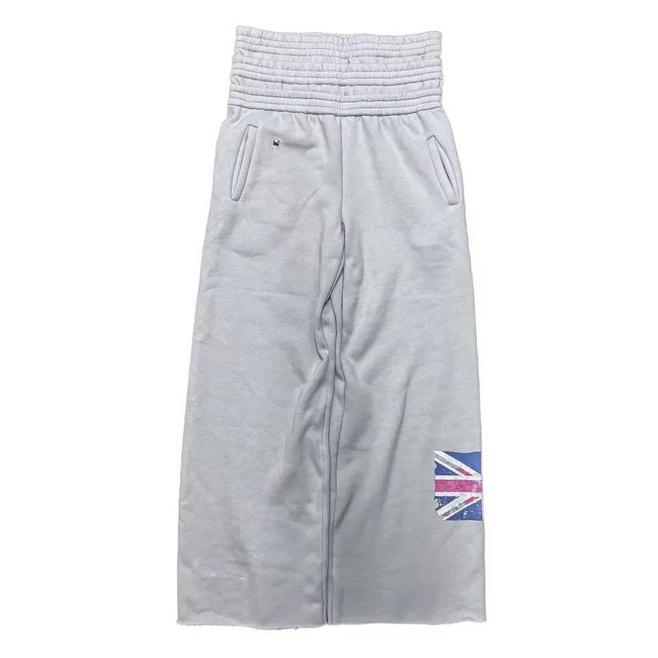 Embroidery Pattern Baggy Pants Retro Loose Sweatpants Men Joggers Women Pants Leg Hip Hop Harajuku Casual Crop Pants X250804