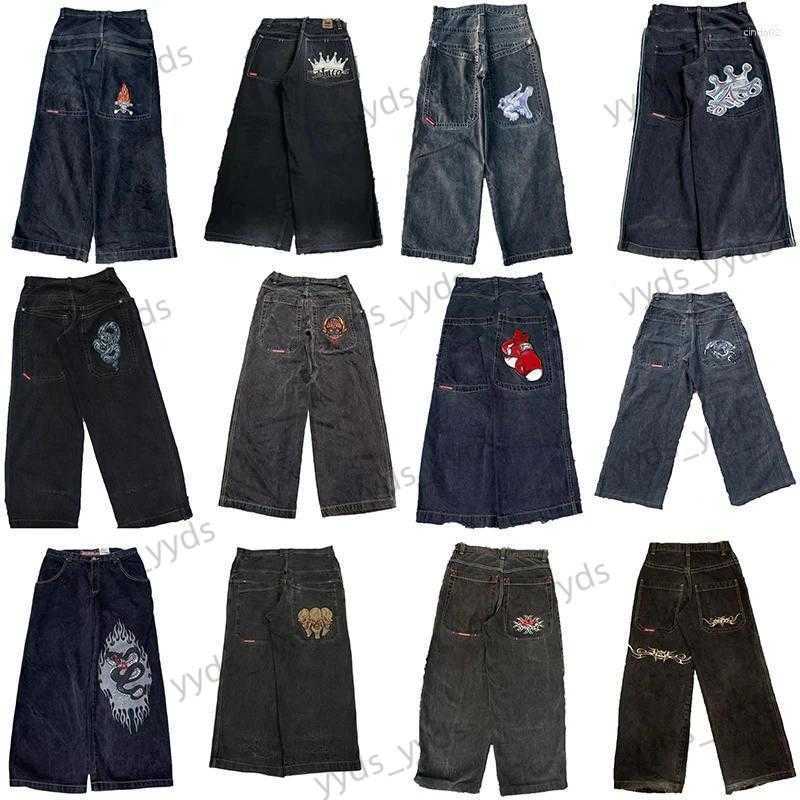 Mens Pants Jnco Y2k Casual Baggy Jinco For Men Cargo Clothing Ropa Hombre Jeans Gym Pantnes Clothes Tracksuit T250804