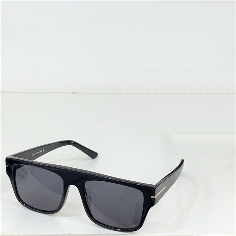 New fashion design square sunglasses 0907 acetate plank frame classic shape simple and popular style outdoor UV400 protection glasses