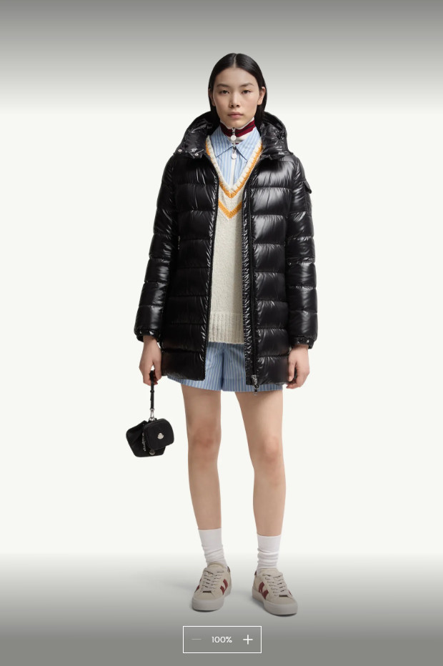 2024 Autumn Winter Women's White Duck Down Parkas Jackets Hooded Zipper Plaid Pockets Woman's Slim Short Coats MKWGQ25020