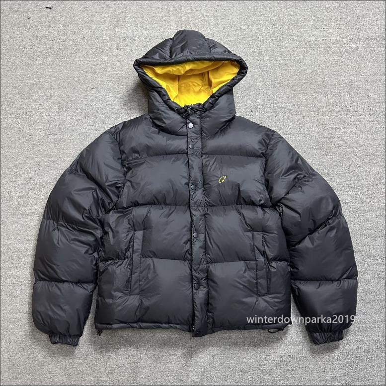 winter men down puffer jackets embroidery designer homme windbreaker jassen outerwear hooded fourrure manteau down jacket coat hiver parka doudoune