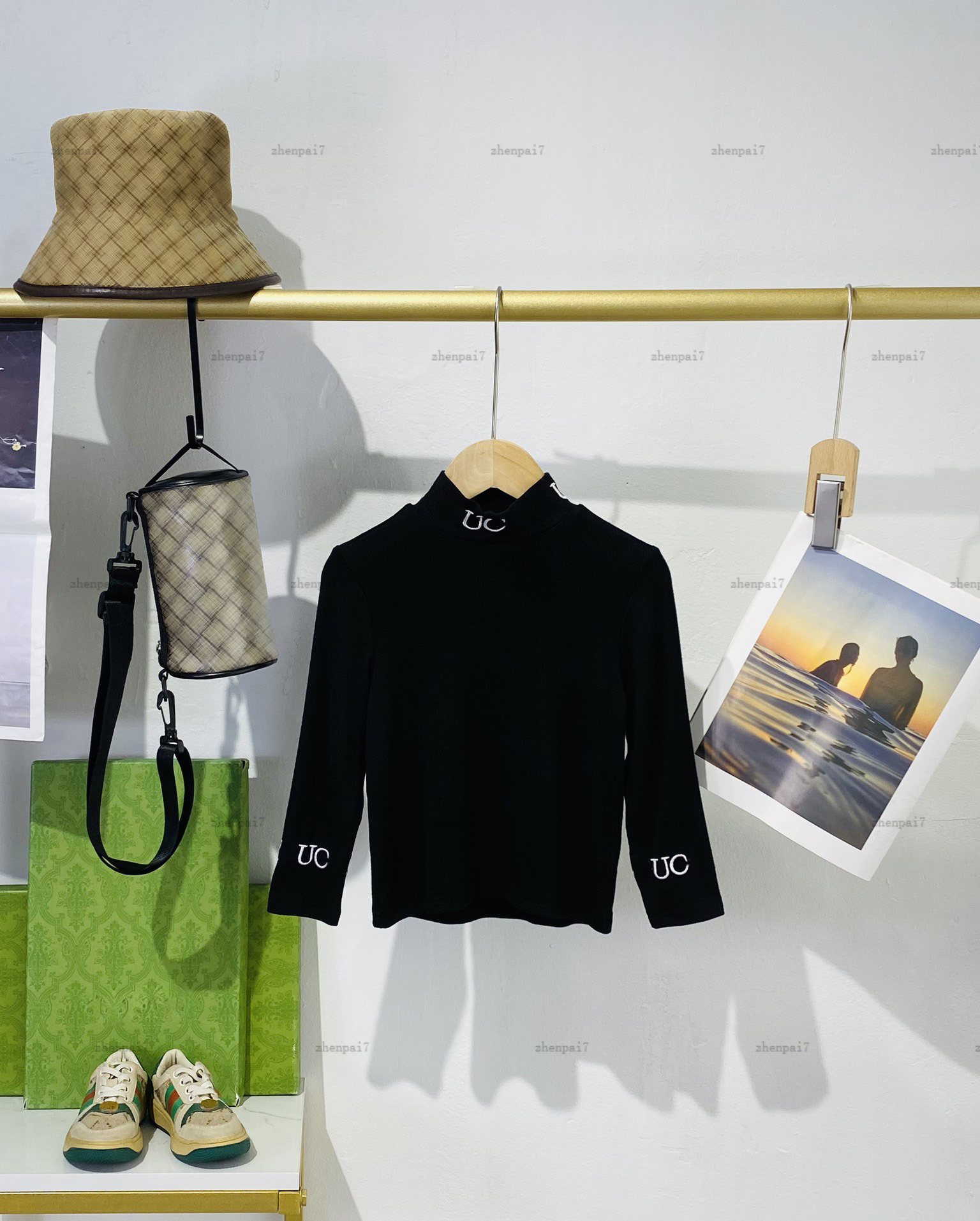 Top boy girl sweater autumn kids Knitwear top kids designer clothes Adorable animal print baby Knitted pullover A827X23N221-b-image-1069803134