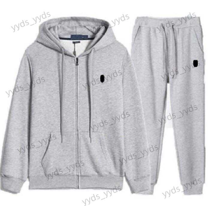 Vestes pour hommes Tracks Trackswear Set Winter Pony Pony Femmes chaudes Polo Hoodies Designer Cardigan Veste à fermeture éclair avec un pantalon