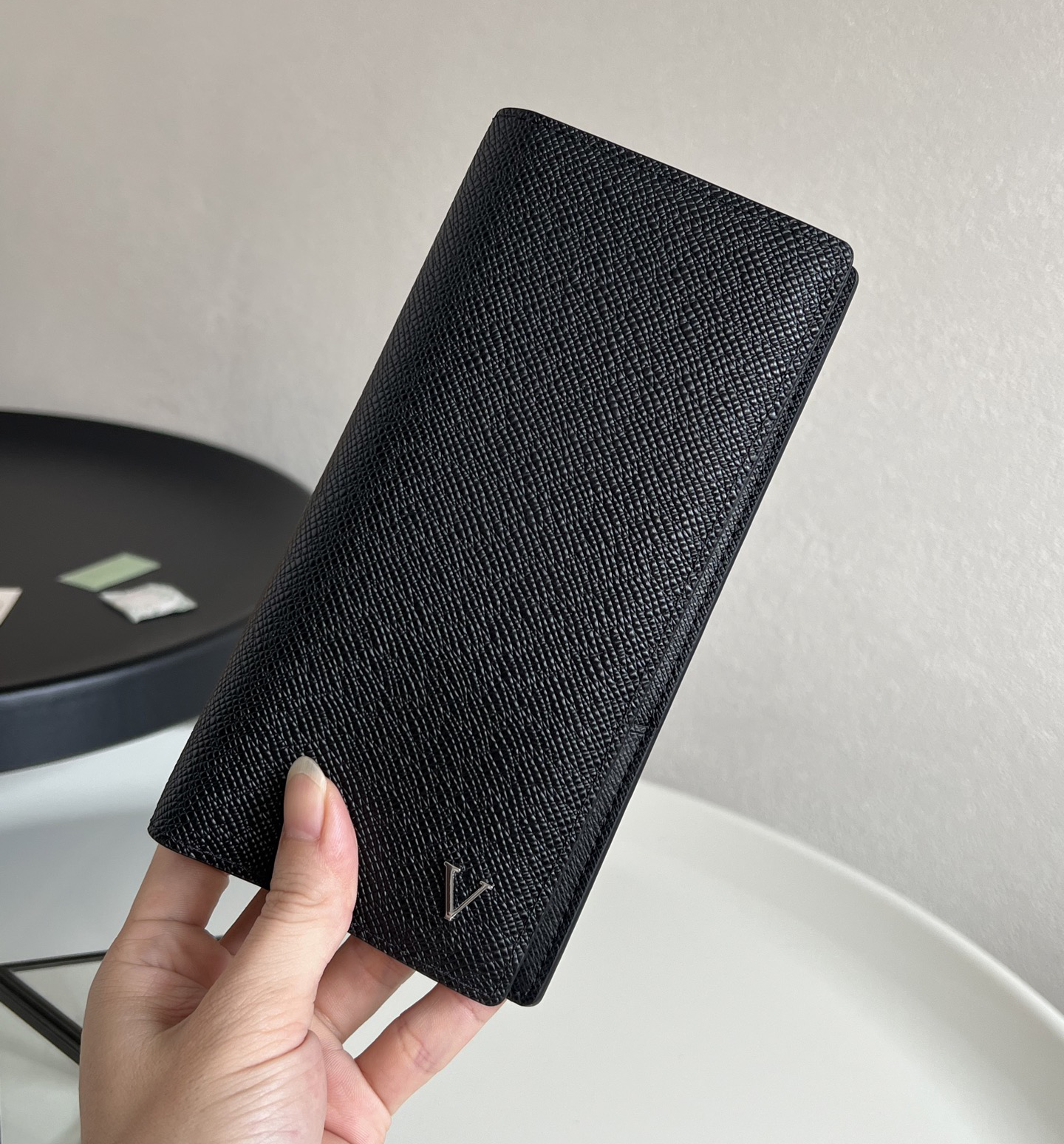 10A Mirror Quality Designer BRAZZA Wallets Men's Classic Monogrammed Long Purse Luxury Taiga Cowhide Leather Card Holder Money Billfold with bo
