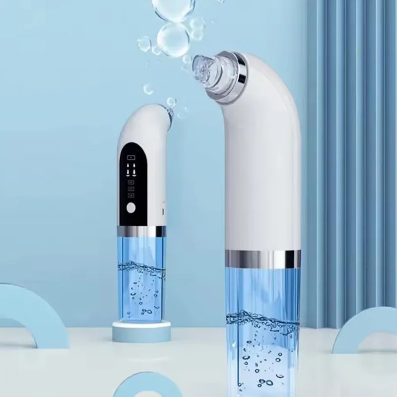 Electric Small Bubble Blackhead r USB Rechargeable Water Cycle Pore Pimple Removal Vacuum Suction Facial Cleaner Tool 250730
