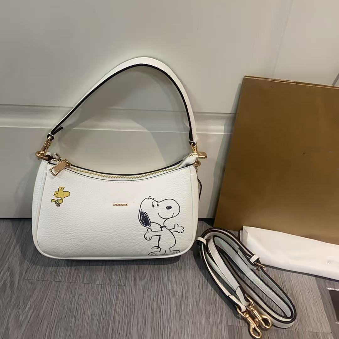 2025 New Designer Bags Teri25 Cartoon Shoulder Bags Luxury Handbags Ladies Fashion Designer Bags High Quality Leather Underarm Bags Wallet yellow Cl