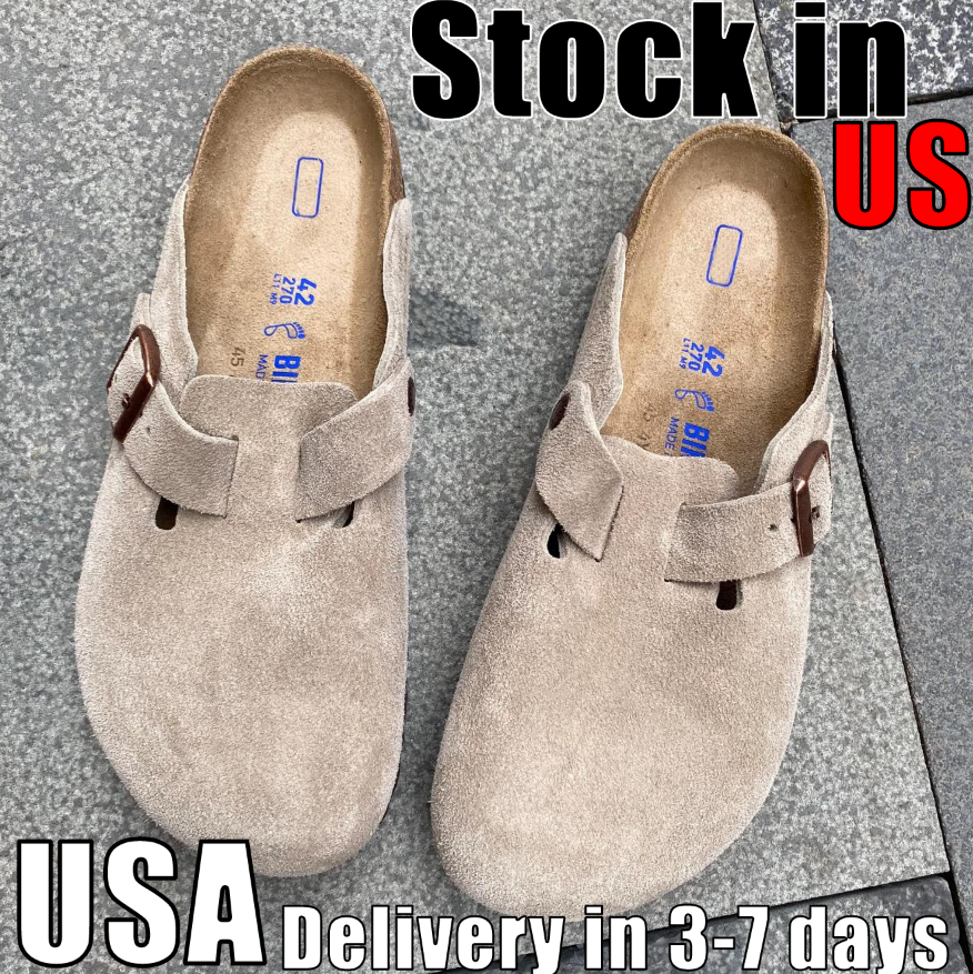 Designer Clogs Slippers For Men Women Slip-On Slides Fashion Brand Clog Sliders Summer Beach Sandals Suede Leather Buckle Slide Outdoor Casual Fl