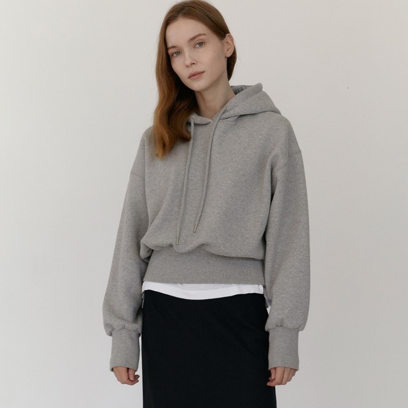 Free Shipping Designer Hoodie New 2025 Autumn And Winter Unique Solid Color Multifunctional Fashion Hoodie Pure Cotton Wool Lining Waist Waist Women