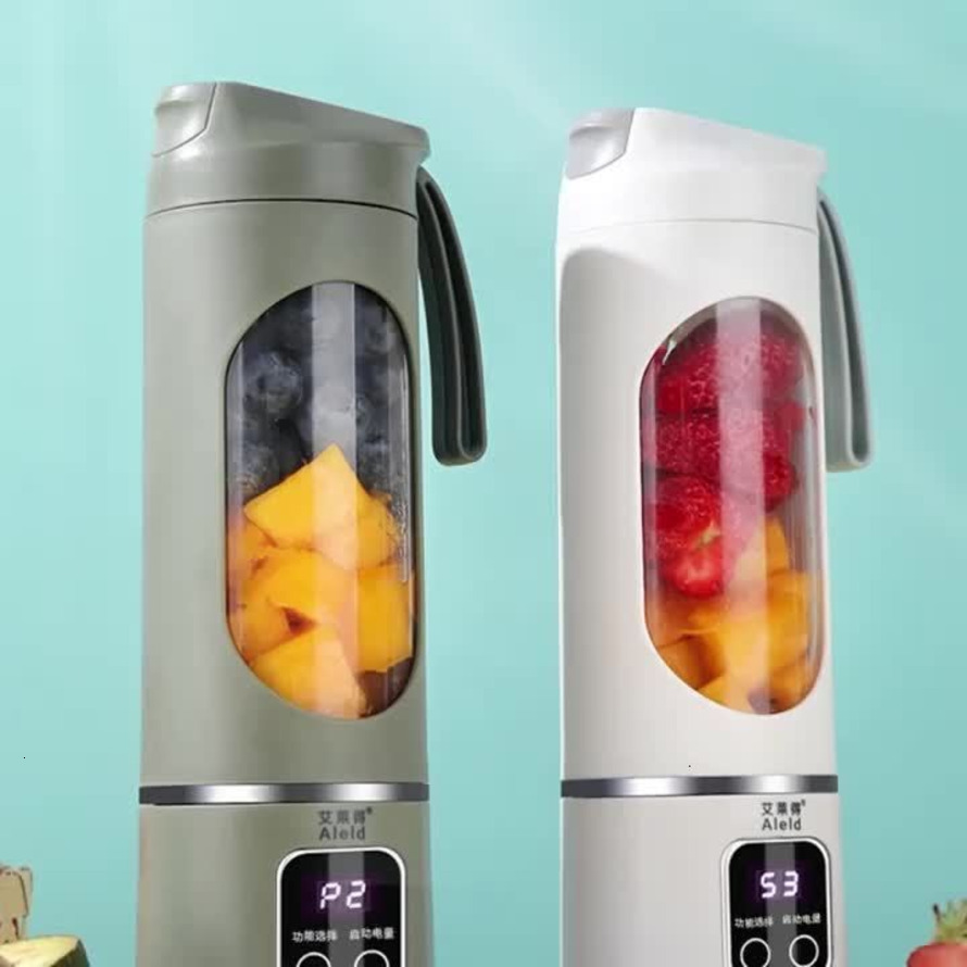 Link to US auction Small Home Fruit Juicer, 7.4V Mini Ice Crusher LED Display Blender for Smoothies and Milkshakes Freshly squeezed juice HS-860-image-1069798206