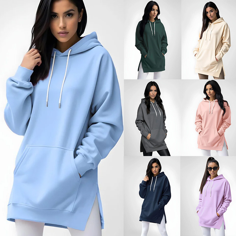 Free Shipping Designer Hoodie 2025 Spring And Autumn Collection New Women's Mouse Pocket Raglan Sleeves Hooded Casual Sportswear