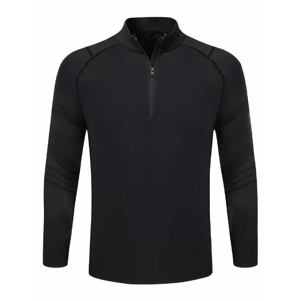 Mens Workout Long-sleeved T-shirt Spring Fall Gym Running Sports Men T-shirt Fitness Sports Tight Outdoor Tops for Men Clothes XJ250805