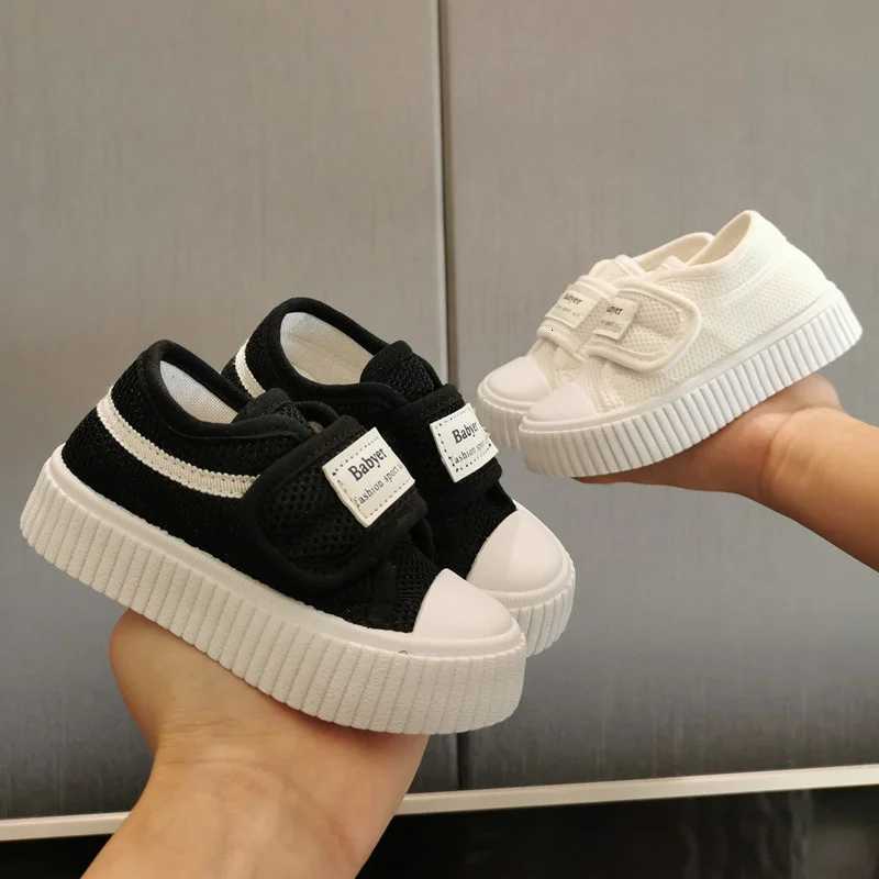1-6 Years Old Boys and Girls Canvas Sports Shoes Spring and Autumn Fashion New Childrens Breathable Mesh Casual Shoes W250805