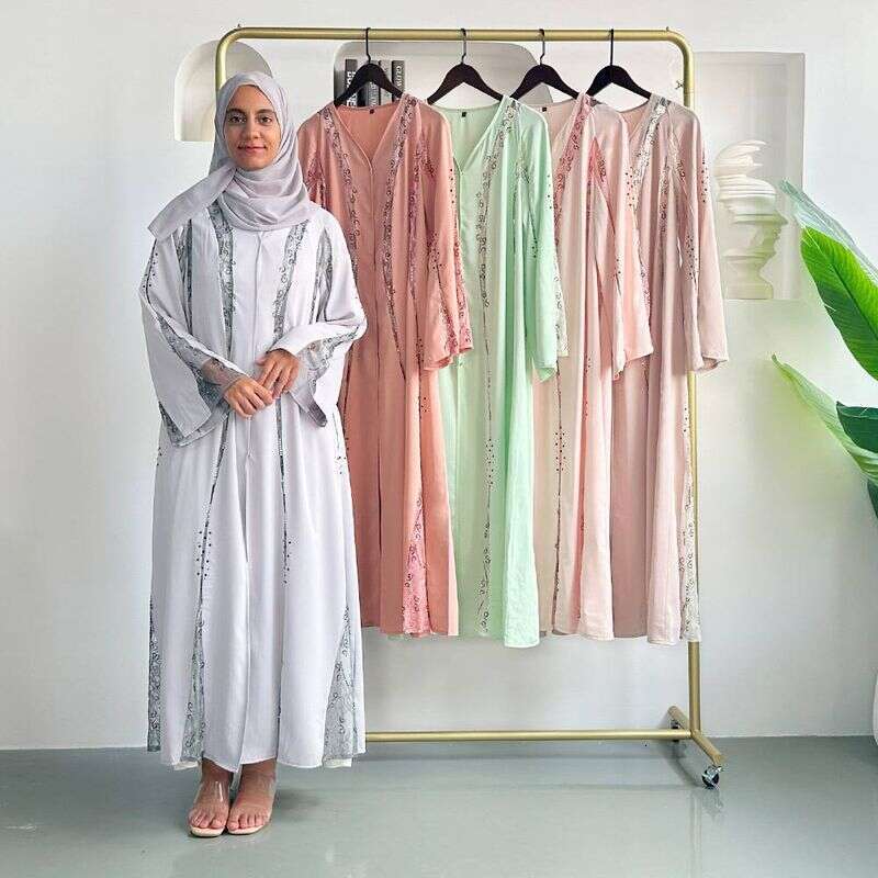 Clothing Spring And Summer New Saudi Arabia Turkey Dubai Abaya Middle East Robe Women's Long Skirt