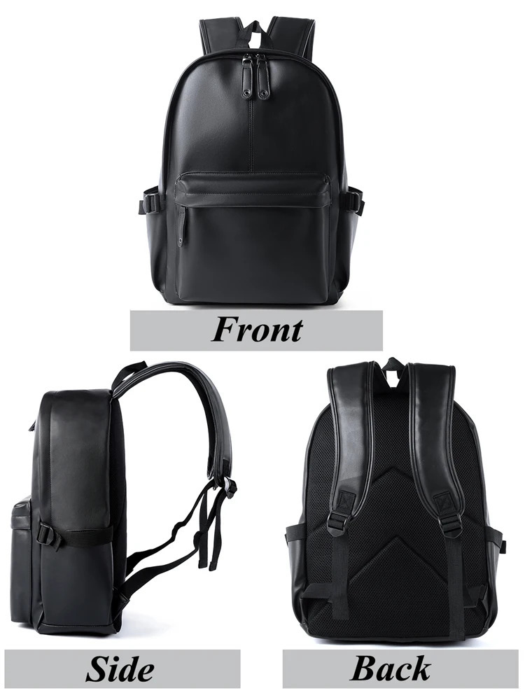Men Leather Laptop Backpack Large Antitheft Travel Backpack High Quality Fashion Knapsack Bags for Male 250809