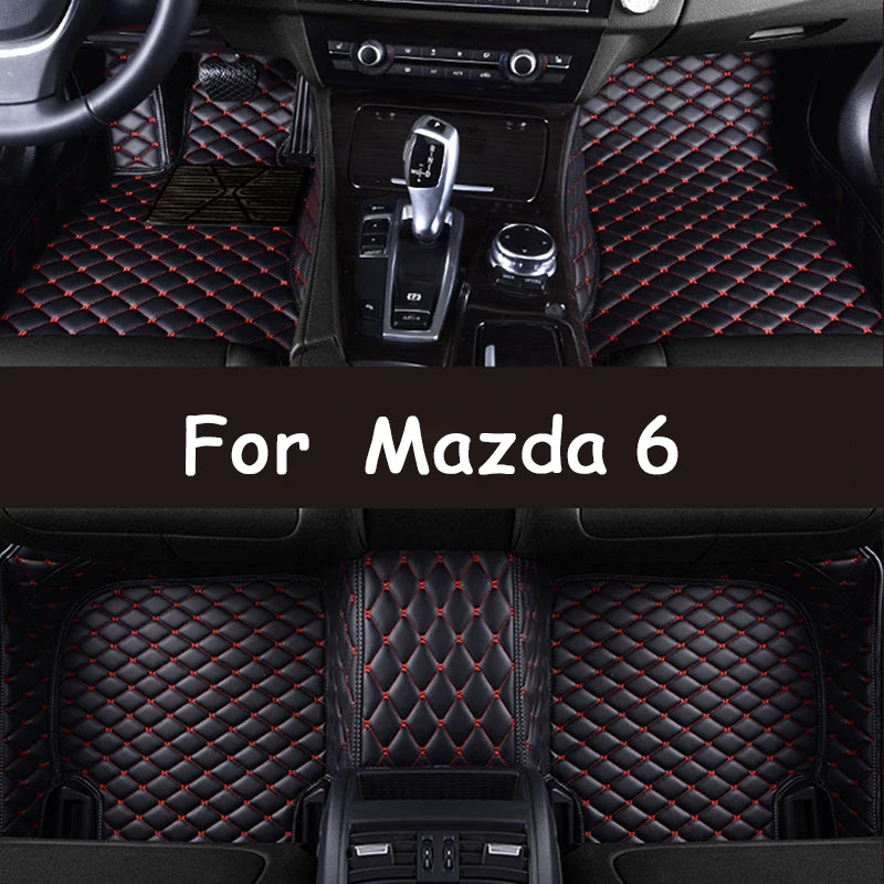 car floor mats for mazda 6 2006 to auto foot pads interior accessories-image-1069871848