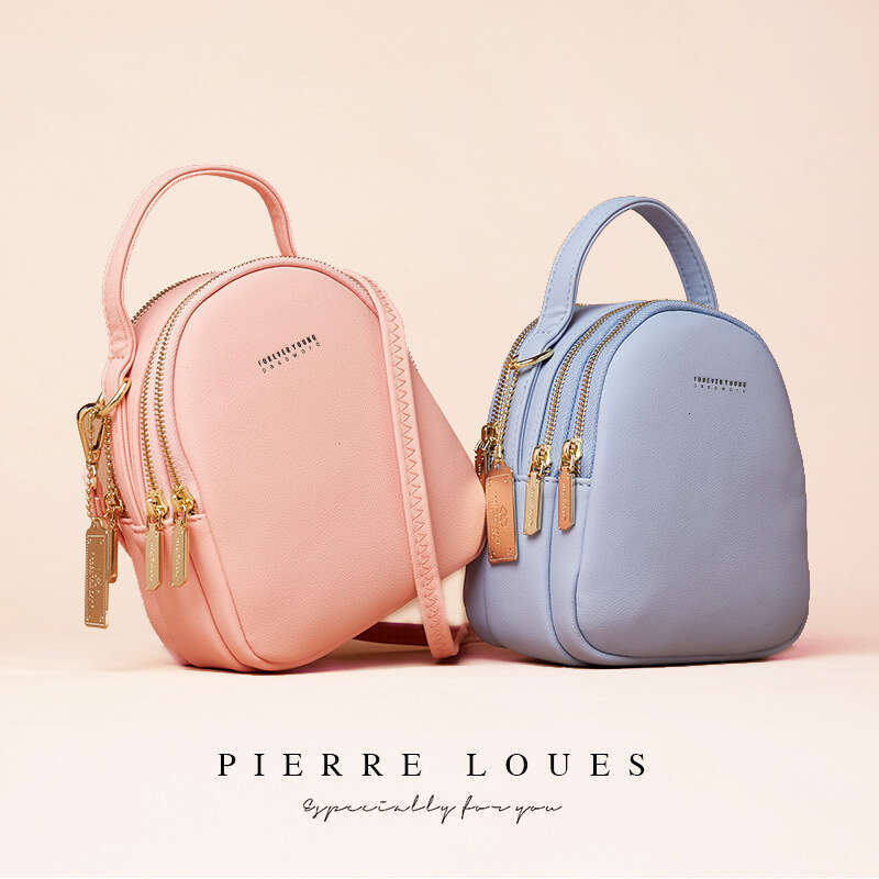 New Korean Version Solid Color Women's Casual Bag Simple Large Capacity Small Backpack For Women