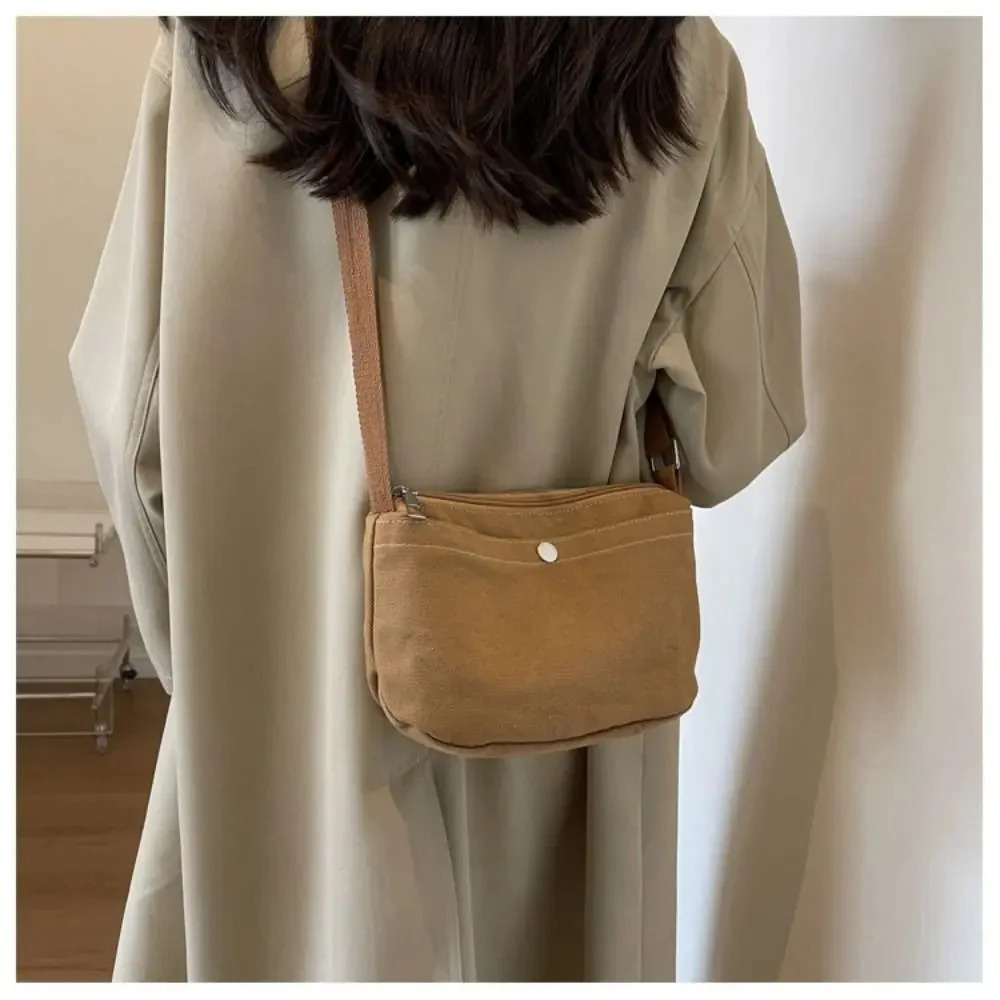 Canvas Shoulder Bags Womens Hobos Solid Simple Multifunction Handbags Large Capacity Crossbody Bags for Women Teens Purse 250801