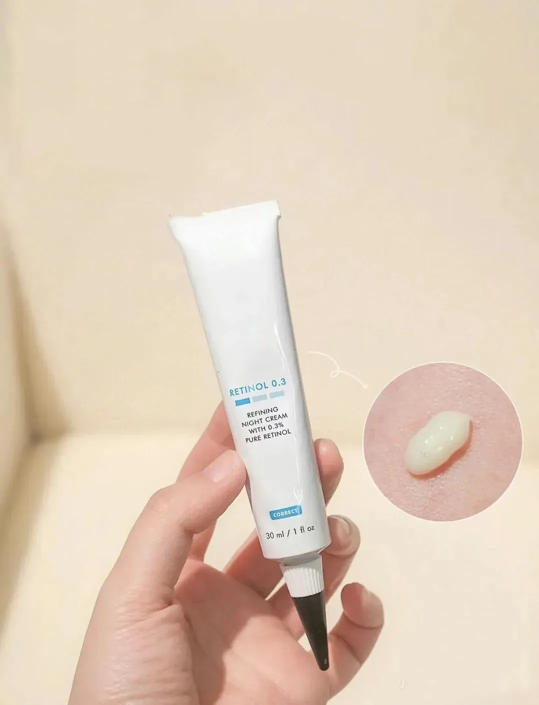 Skin Care Retinol Serum 30ml Refining Night Cream 0.5% Pure Retinol Cream Moisturzing Repairing Correct Essence Creams Face Care High Quality Fast D