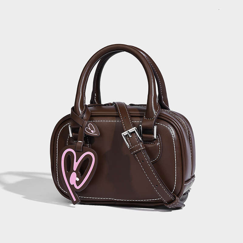Handheld Bowling for Women 2024 New Autumn Winter Toast Light Luxury Niche High-end Versatile Shoulder Crossbody Bag