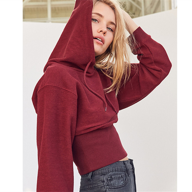 Free Shipping Designer Hoodie For Spring/summer 2025 Fashion, Loose Fitting Waist, Short Cut Hooded High Waisted Sports Short Sleeved Women's S