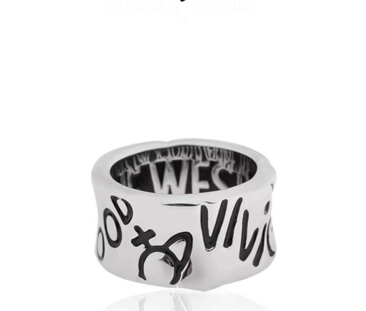 Classic Saturn Ring King Ring Couple Ring Skull Ring High Version Designer New Ring for Women Men Luxury Jewelry Ladies Girl Wedding Party Gift