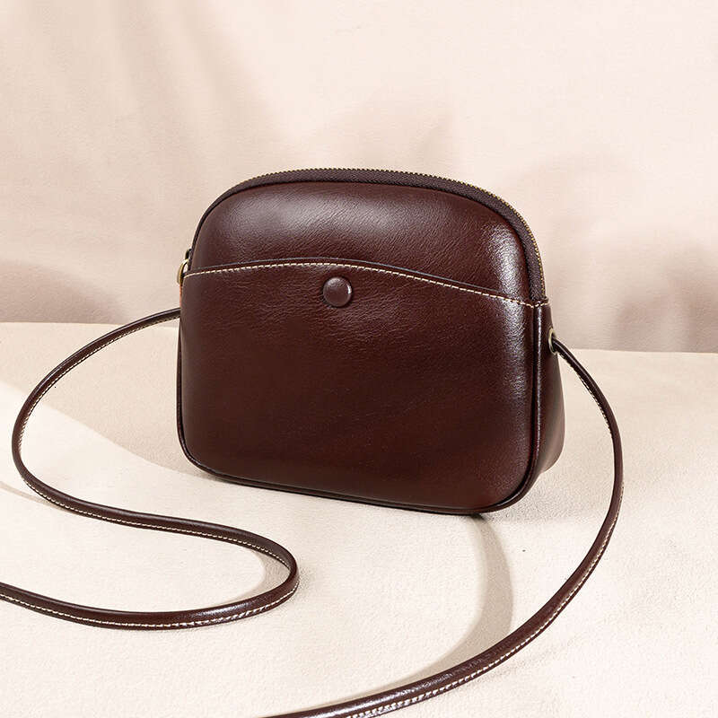 Spring Summer Phone for Women 2025 New Genuine Soft Leather Lightweight Casual Crossbody Fashion Versatile Shoulder Bag designer bag