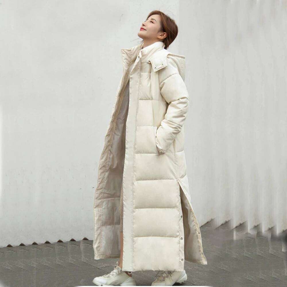 Designer Clothing 2025 AOSSVIAO Thick Parka Women Hood Down Jacket Winter Coat Cultivate Morality Fashion Eiderdown Hoodie With Parkas