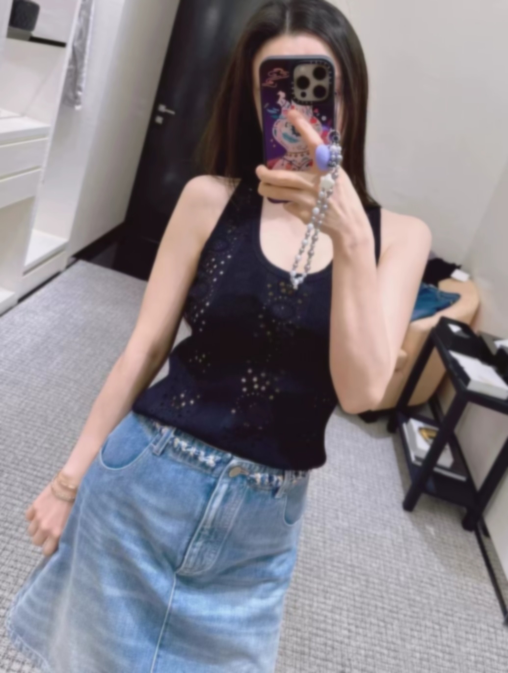 Chan designer clothes women 2025 new designer t shirt women tank top vest women knitted top womens tops high quality designer top elasticity crop to