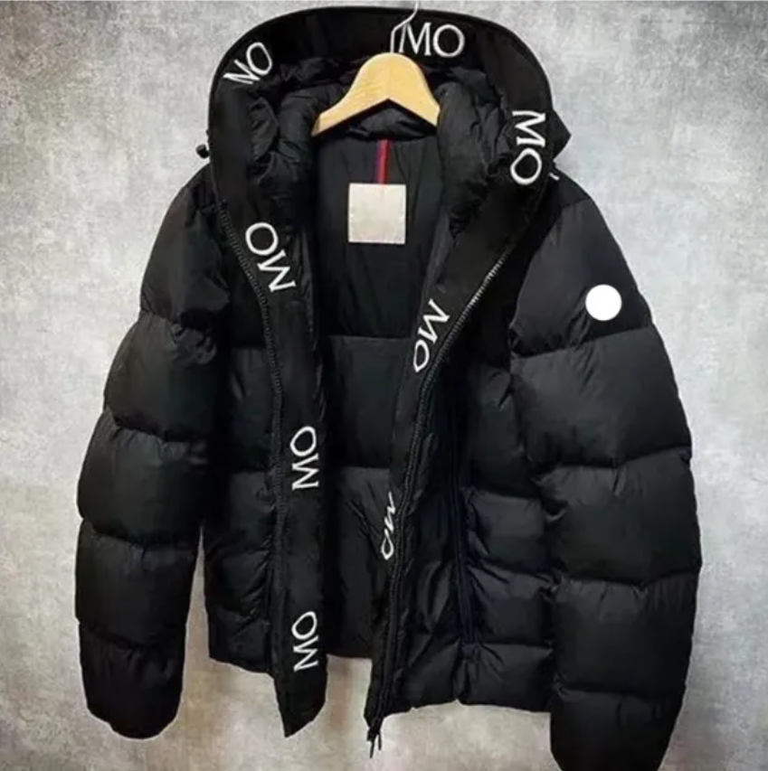 Men Jacket Designer Maya Jacket NFC Arm Scan Round Zipper Grey Interior Winter Warm Windproof Down Jacket S-5XL