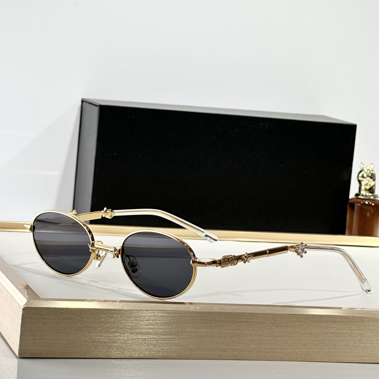Sunglasses or Optics For Men Women PICO Fashion Summer Designer Stylish High Street Style Anti-Ultraviolet Retro Plate UV400 Metal Full Frame Glasse