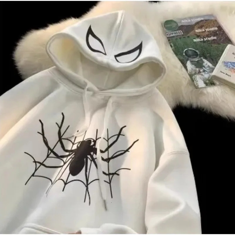 Spring and Autumn American Trendy Spider Man Hoodie Fashion Casual Sportswear Men and Women Harajuku Hoodie Daily Dressing 250801