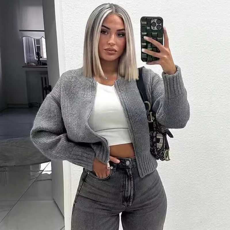 MUJER Sweater Cardigan for Women jacket tricots Coat Knit Outerwears Autumn Winter Woman Fashion Knitwear Cardigan for Woman Z250804