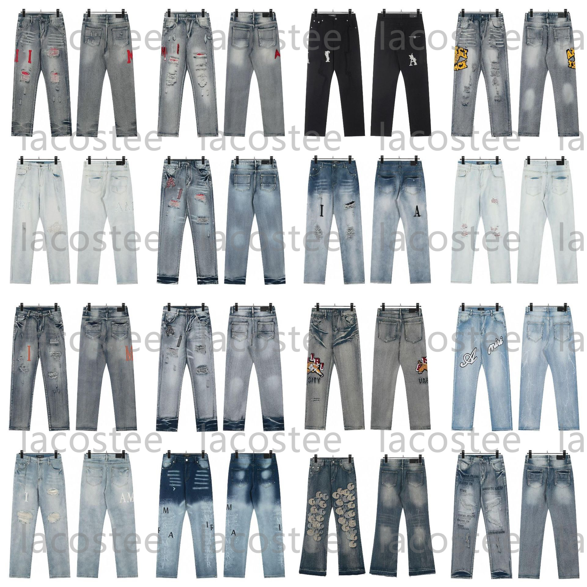 Jeans Mens jeans Men Jean Designer Pants High-end Quality motorcycle Retro Streetwear Casual halloween men's jeans Joggers Pant