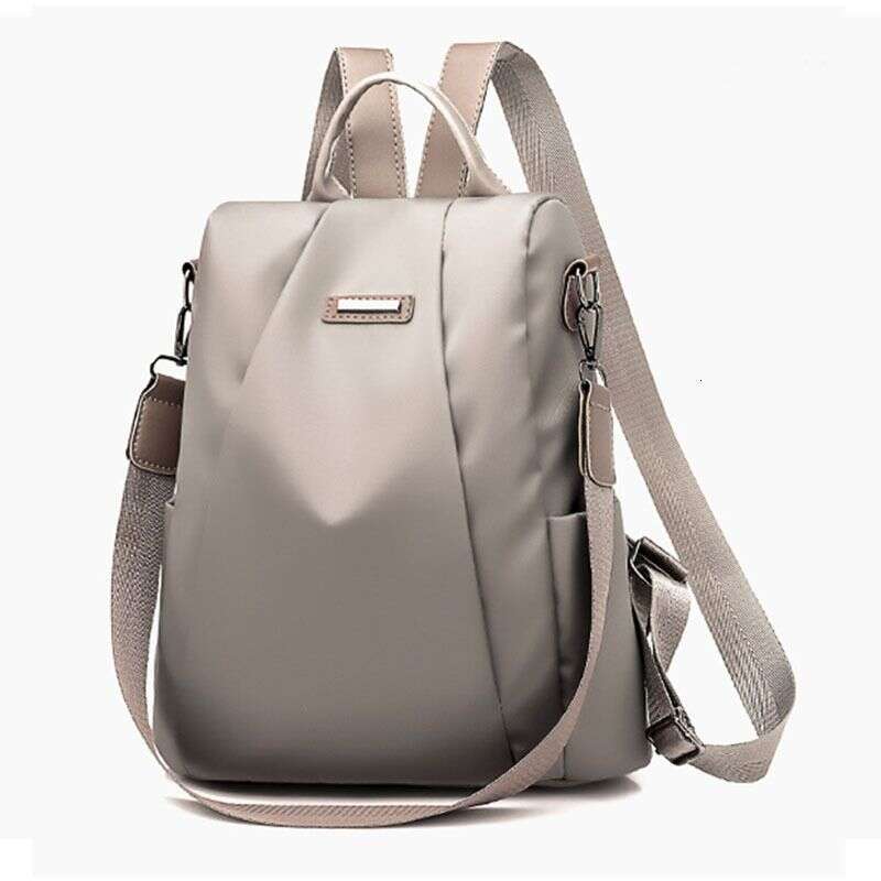 Anti Theft Women's 2024 New Korean Version Fashionable Bag Nylon Canvas Oxford Cloth Student Backpack