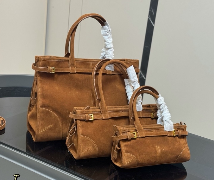 Designer Bags Womens Suede Brown Shoulder Designer Totes Bag Soft Leather Handbag Casual Mens Large Capacity New Tote Tote Bag