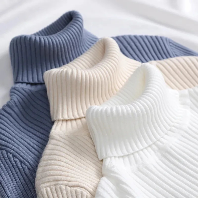Women Spring Turtleneck Sweater Knitted Soft Pullovers cashmere Jumpers Basic Solid Soft Sweaters Women Autumn Winter Casual Top 250801