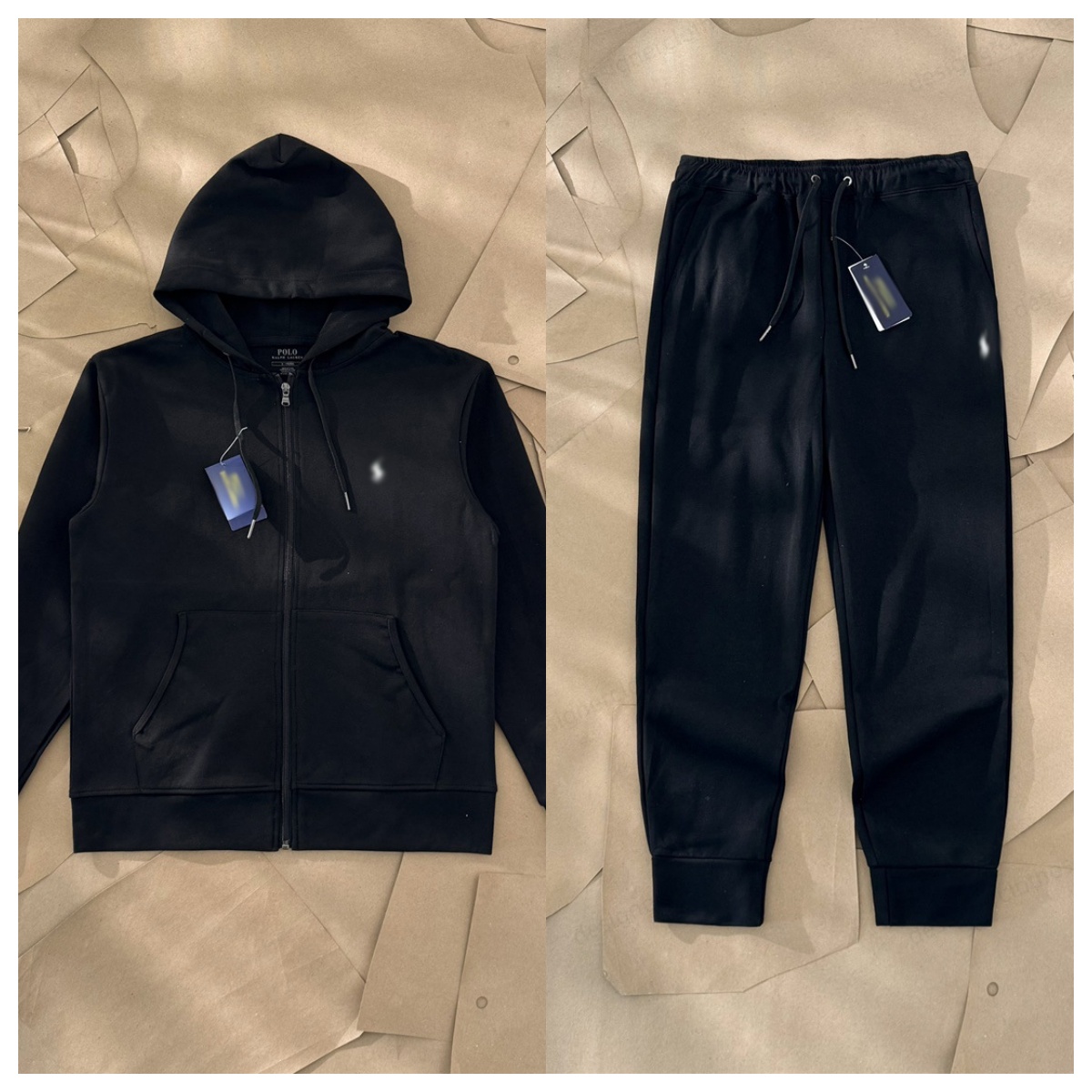 Ralfs Laurent Long Sleeve Mens Designer Pony Embroider Sweatpants Women Polo Hoodie High Quality Fashion Horse Brand Tracksuit Womens Two Piece Spor