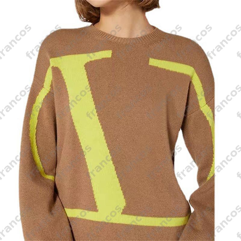 Autumn And Winter Sweater Designer Women Round Neck Knitted Wear Sweatshirt Luxury Cardigan Sweaters Pullover Knitwear Long Sleeve