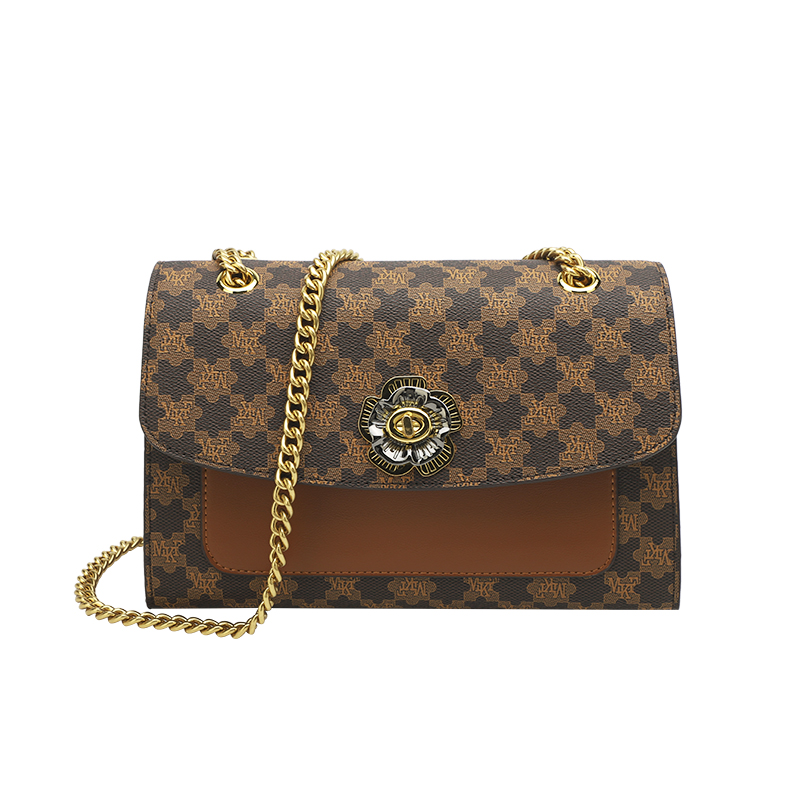 MKF designer free shipping Light luxury High quality casual Floral flap bag simple versatile classic shoulder handbag for woman Z260921