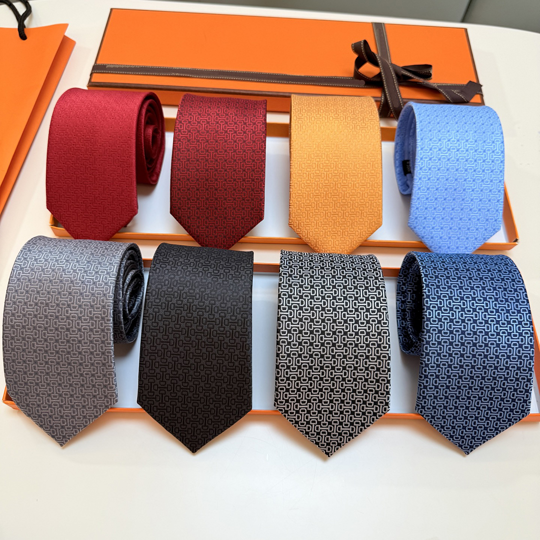 Tie designer tie ties men designer luxury high quality Brand Business Neck Wedding NeckTies stripe Retro Party Casual Silk Ties Multiple colors v