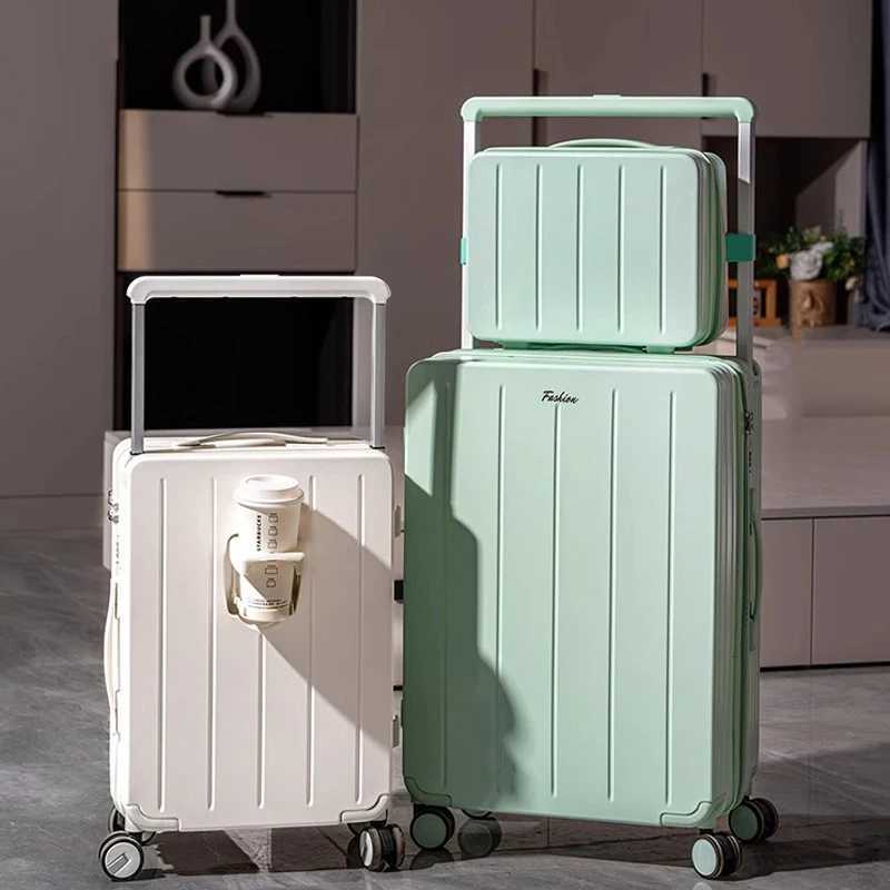 20-28 Inch Wide Trolley Red Suitcase Luggage Set Multifunctional Travel Suitcase Portable Cosmetic Case Boarding Box W250805-image-1069931721