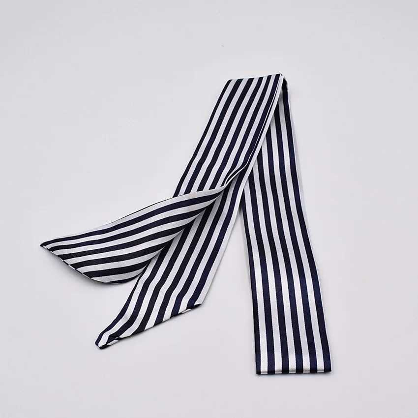 Small Silk Scarf For Women 2021 New Print Handle Bag Ribbons Brand Fashion Head Scarf Small Long Skinny Scarves Wholesale 250815