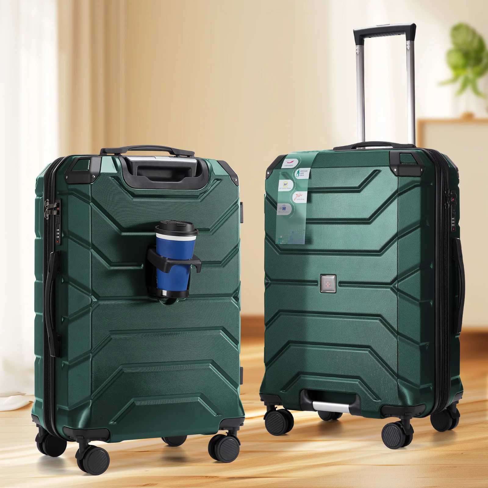 Multi-Functional Large Capacity Luggage Travel Suitcase Luggage Rack Sturdy and Durable Boarding Case Suitable for Students and Business W250805-image-1069931886