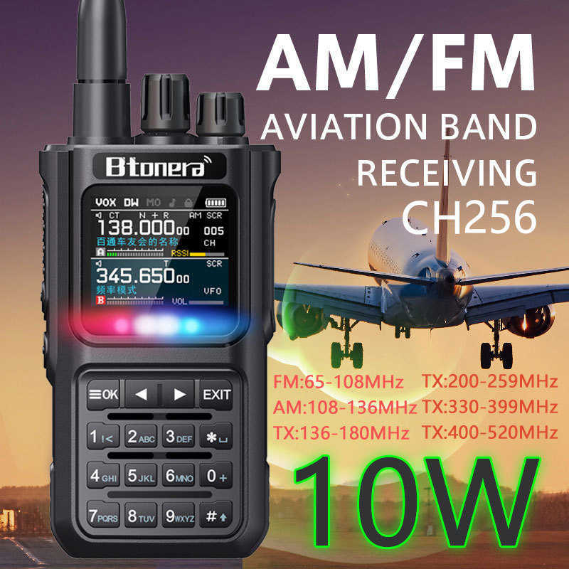 Baitong BT-8000 walkie-talkie outdoor one-button frequency matching aviation reception Chinese FM handheld radio for self-driving tour 10W L25080-image-1069913026