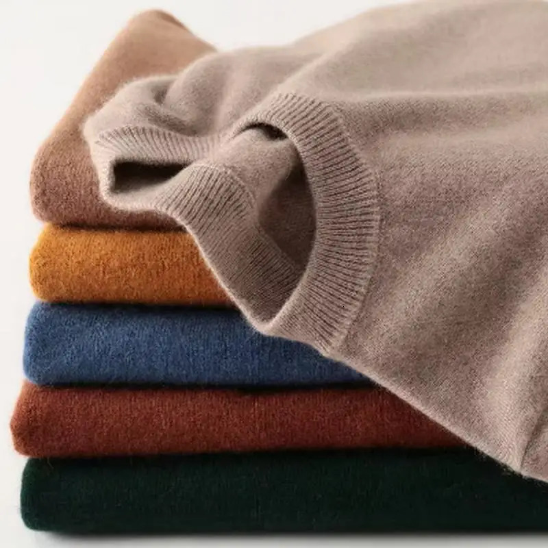 Cashmere Cotton blend sweater men pull homme autumn winter sweter clothes sueter hombre man pullover sweaters 250805